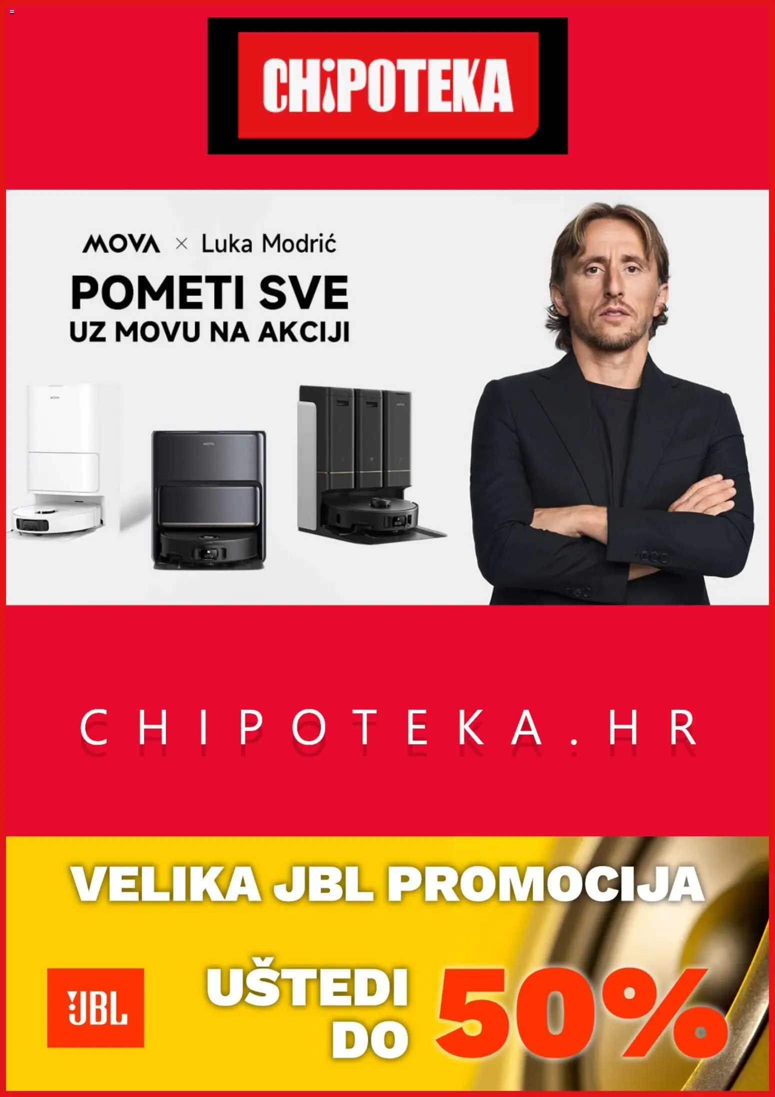 Pregled letka Katalog trgovine Chipoteka vrijedi od 24.02.2026