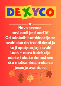 Pregled Dexy co kataloga - važi od 01.10.2026