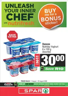 Preview of KWIKSPAR flyer valid from 11/08/2026