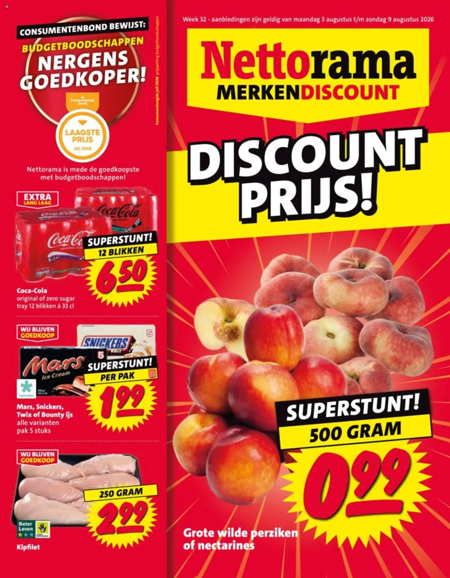 Voorbeeld van Nettorama folder van winkel Nettorama geldig vanaf 03-08-2026