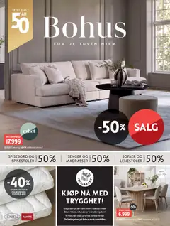 Forhåndsvis Bohus kundeavis fra butikk Bohus gyldig fra 12/10/2026