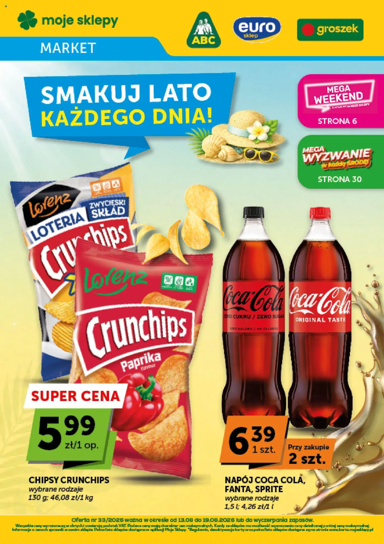 Pogląd gazetki "Groszek gazetka - Market" ze sklepu Groszek ważnej od 13.08.2026