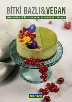 Metro Bitki Bazlı ve Vegan 2025 21.10.2025 - Broşürünün önizlemesi