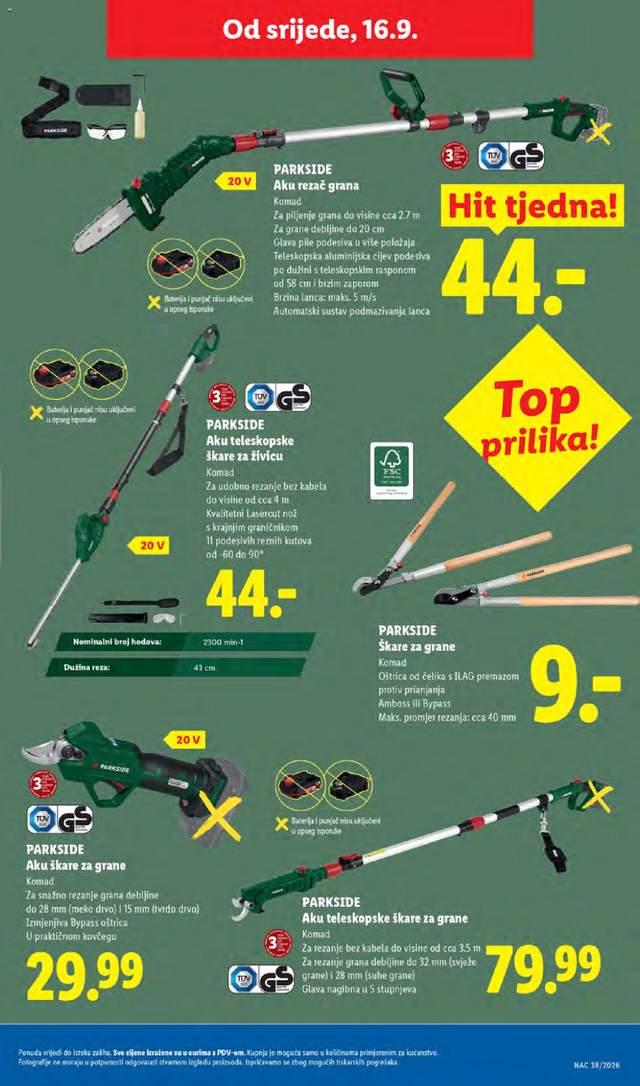 Novi Lidl katalog od 14.09.