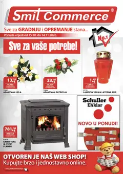 Pregled letka Smit Commerce Katalog trgovine Smit Commerce vrijedi od 15.10.2026