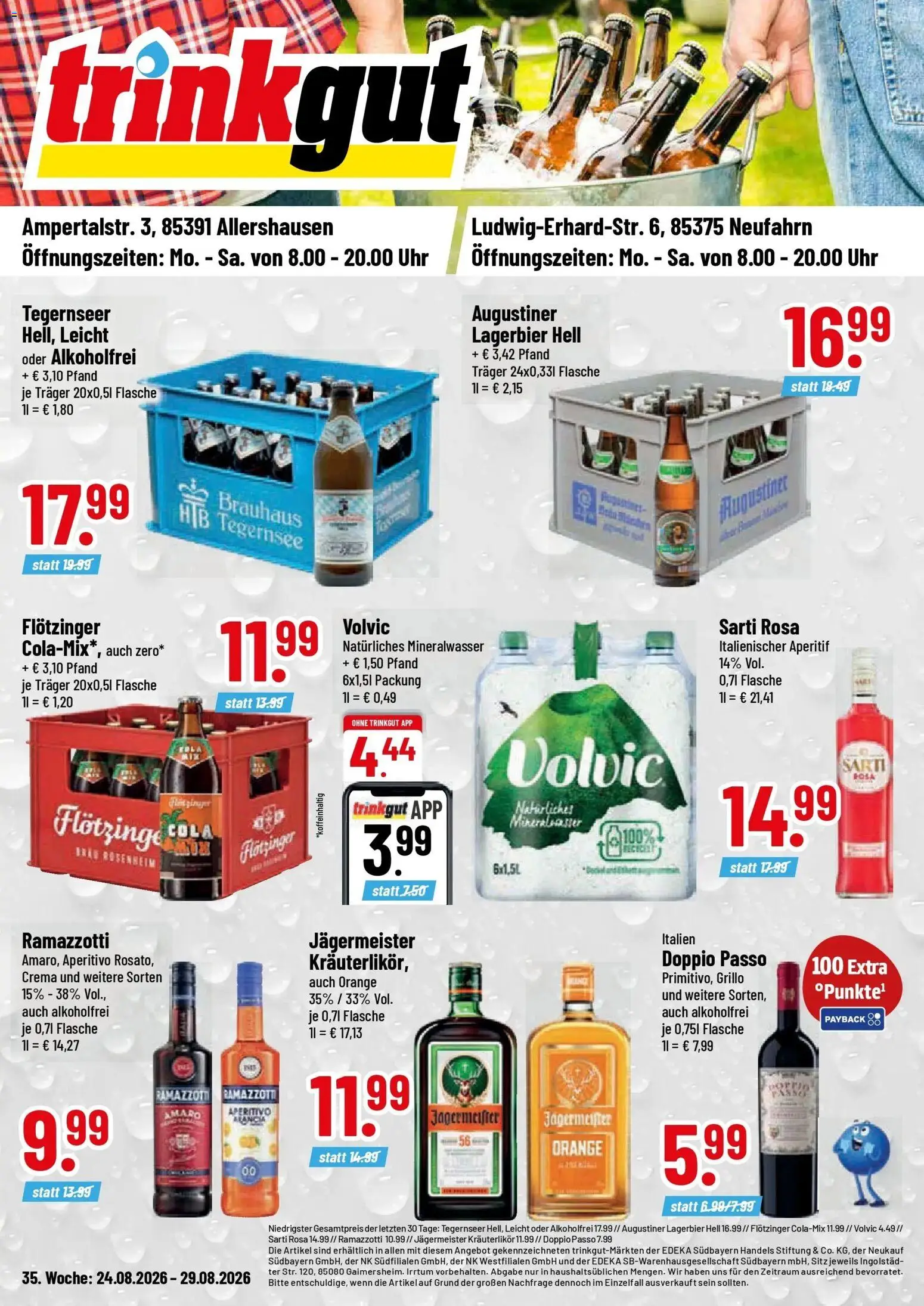Vorschau von dem Prospekt des Geschäftes Trinkgut, gültig ab dem 24.08.2026