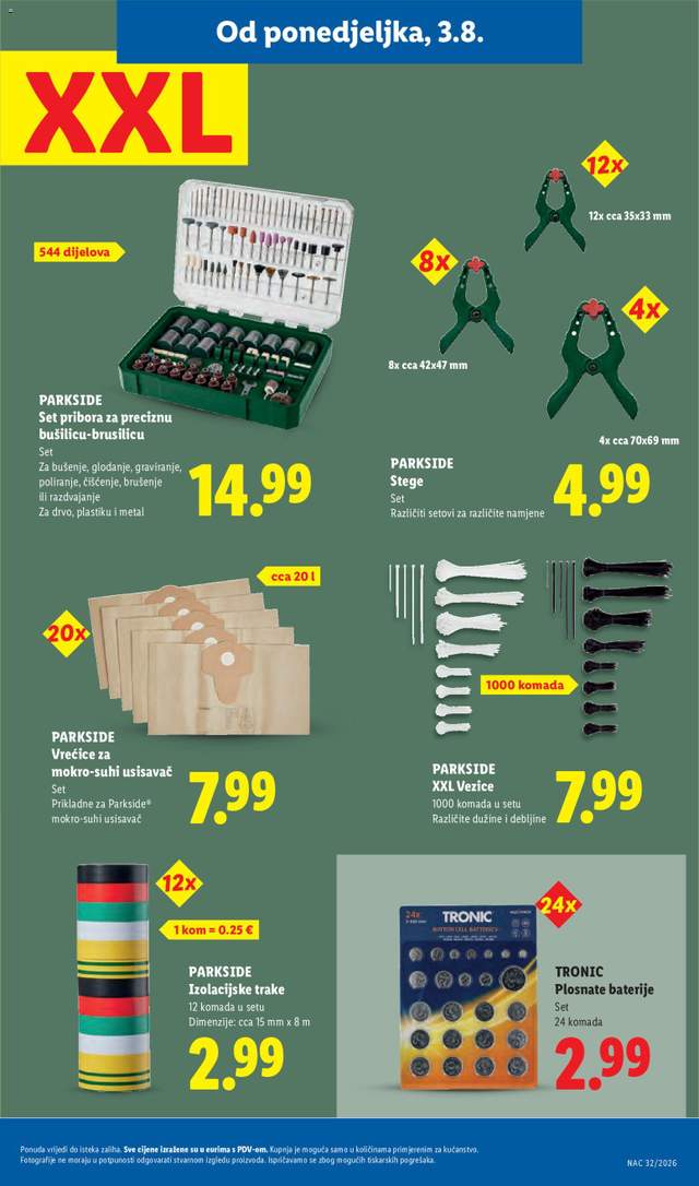 Novi Lidl katalog od 03.08.