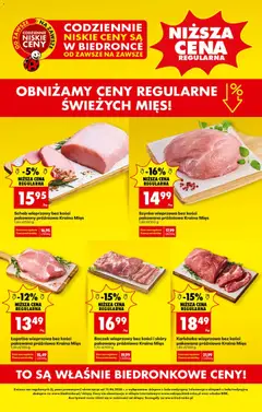 Pogląd gazetki "Biedronka gazetka - Niższe ceny regularne" ze sklepu Biedronka ważnej od 15.06.2026