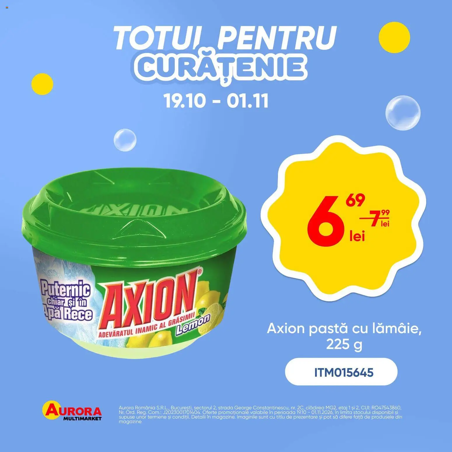 Previzualizarea de cataloage: Aurora Multimarket Aurora Multimarket Casă curată valabil de la 19.10.2026