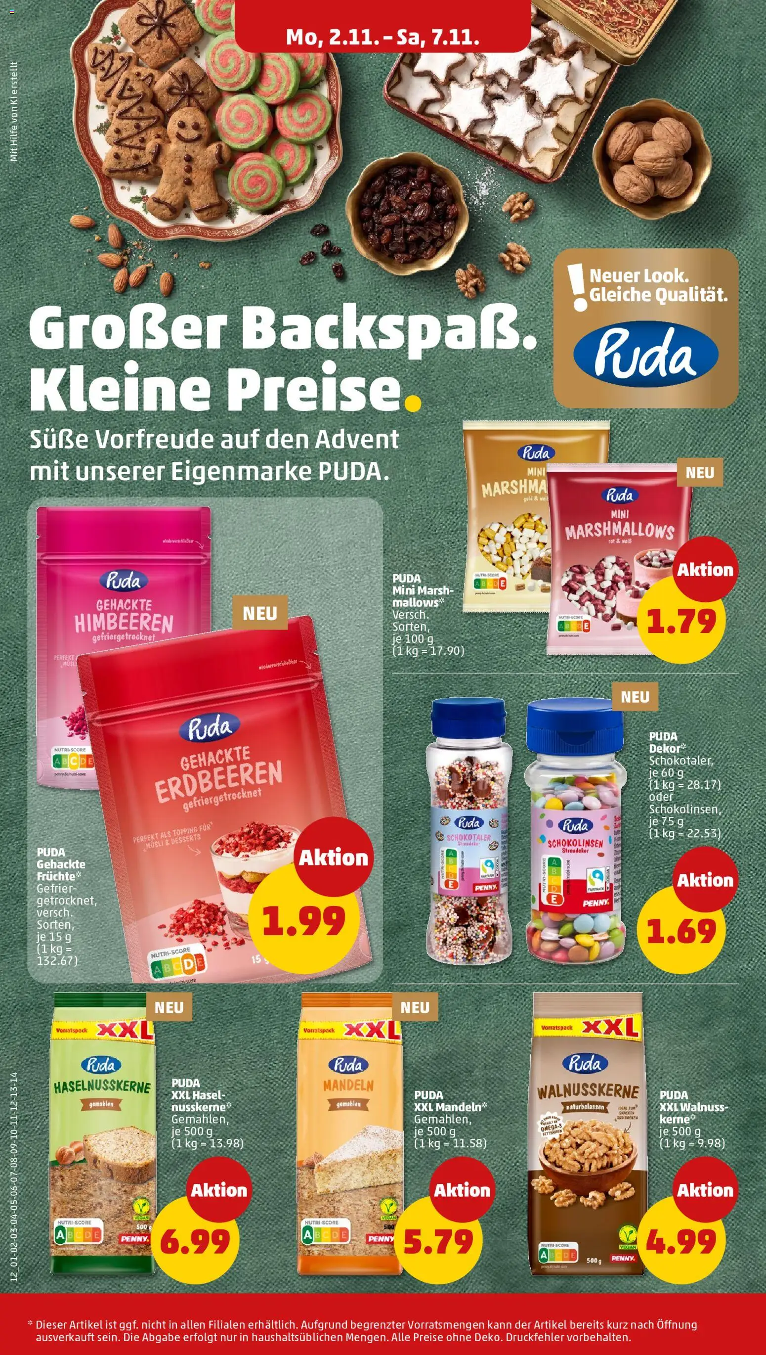 Vorschau von dem Prospekt des Geschäftes Penny, gültig ab dem 02.11.2026