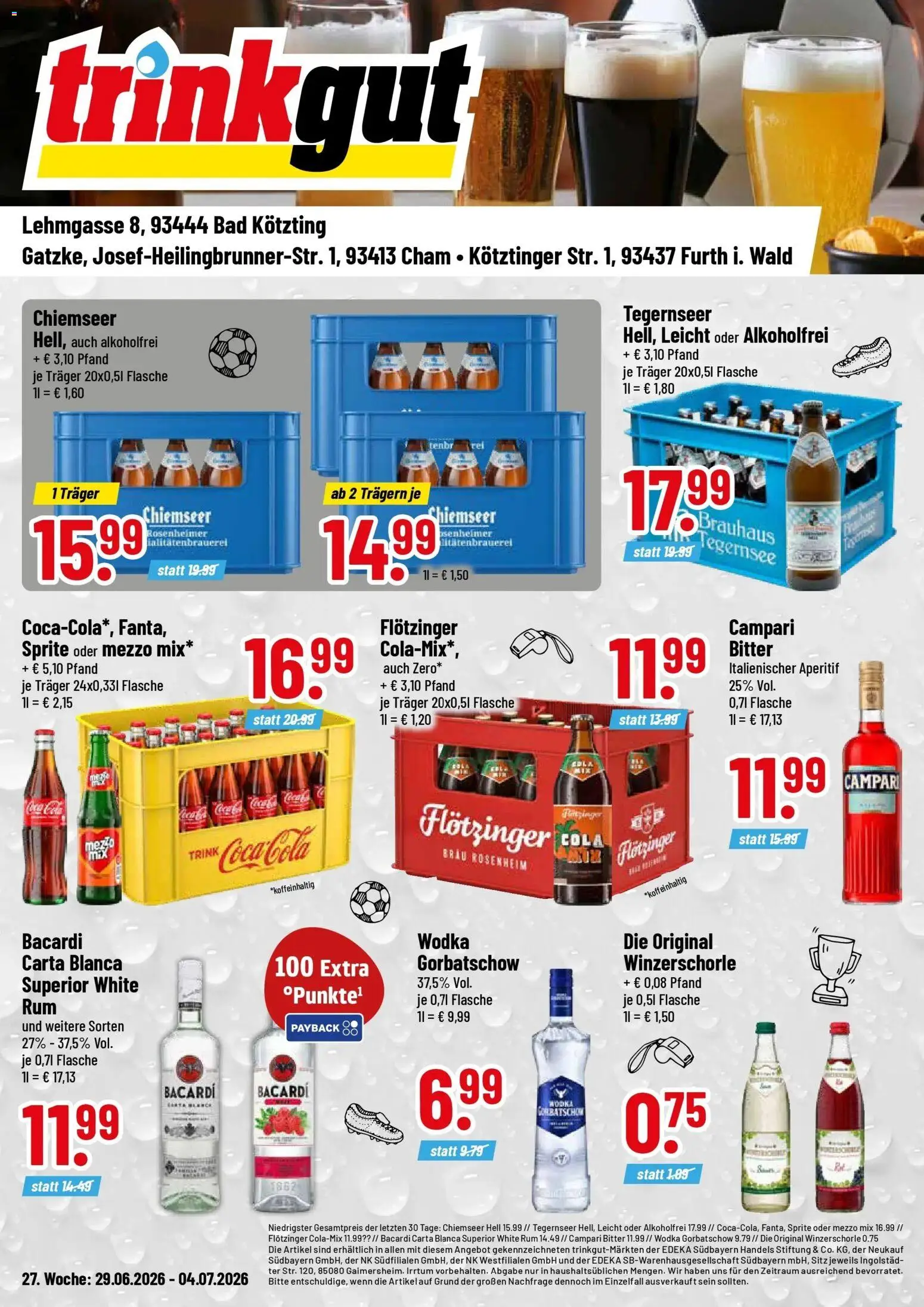 Vorschau von dem Prospekt des Geschäftes Trinkgut, gültig ab dem 28.06.2026