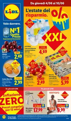 Anteprima dell'opuscolo Lidl volantino dal negozio Lidl valido da 04/06/2026