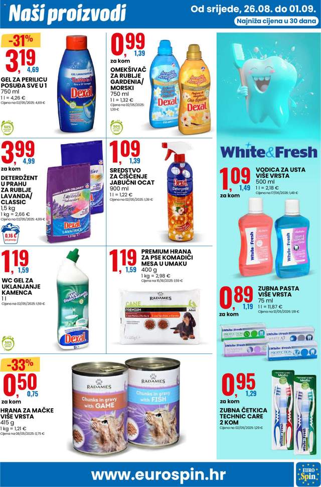 Novi Eurospin katalog od 26.08.