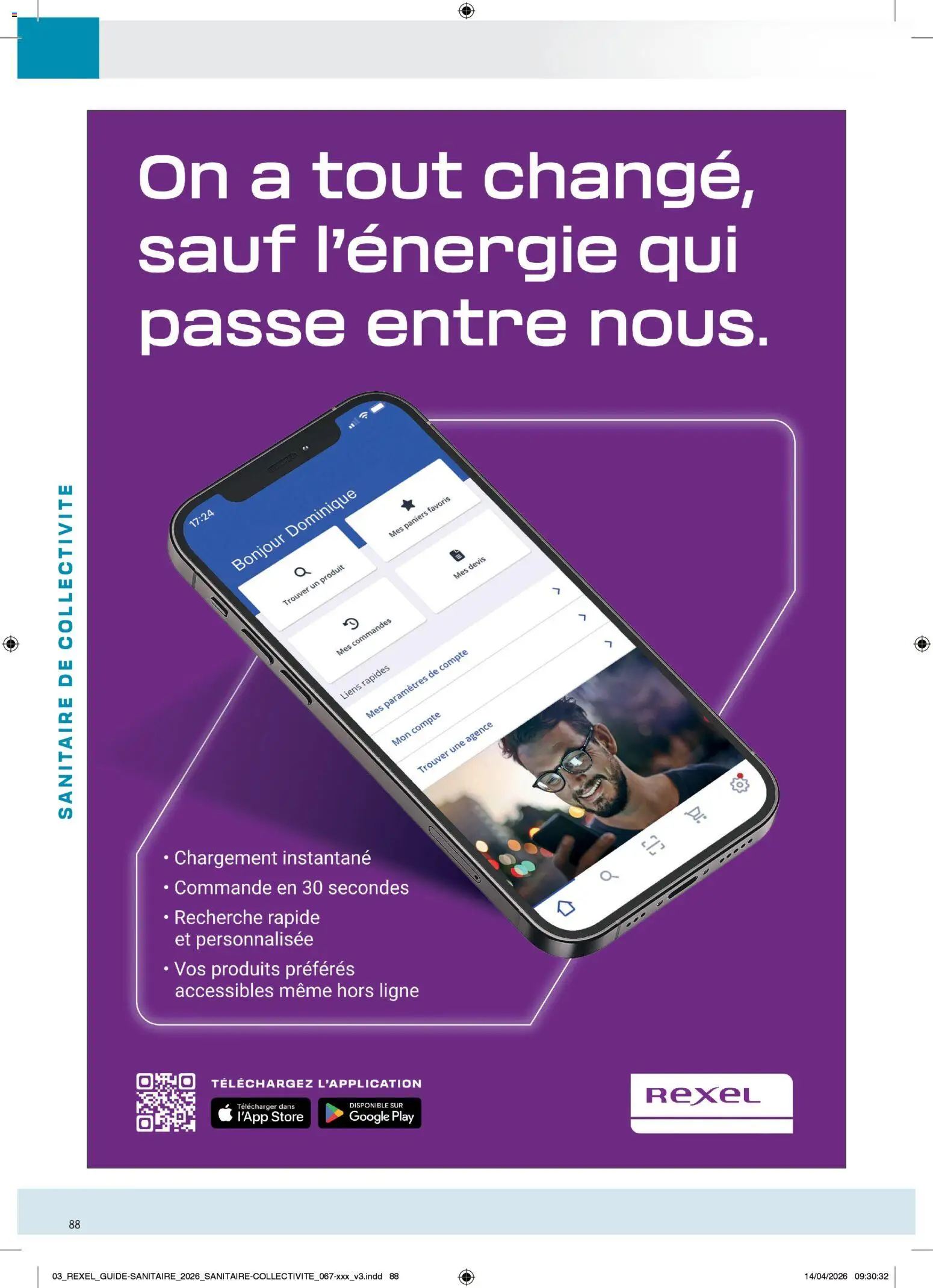 Prévisualisation de Rexel - Brochure Sanitaire du magasin Rexel formulaire valide 20/04/2026 - Store