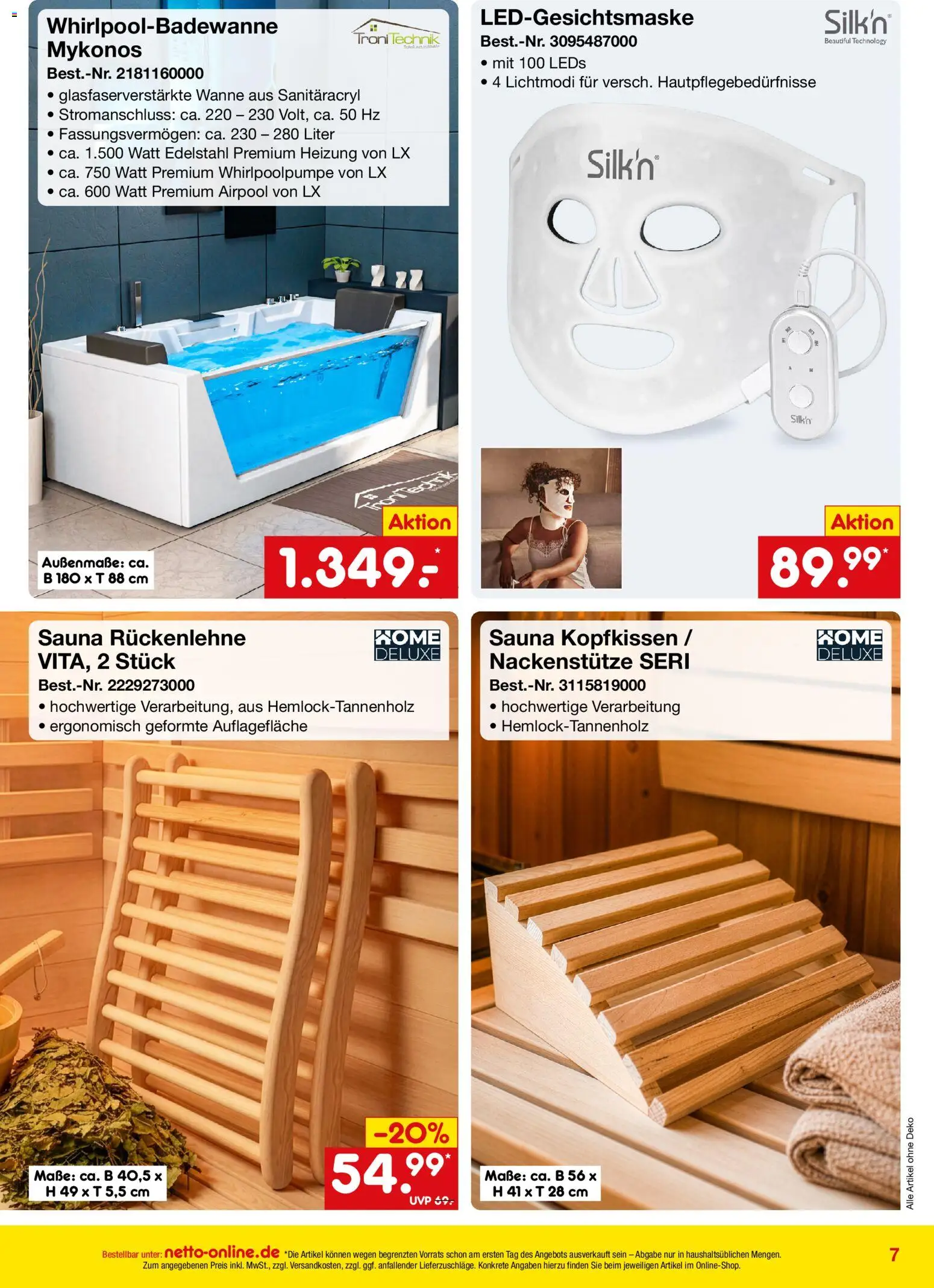 Vorschau von dem Prospekt des Geschäftes Netto Marken-Discount, gültig ab dem 01.10.2026 - Kopfkissen