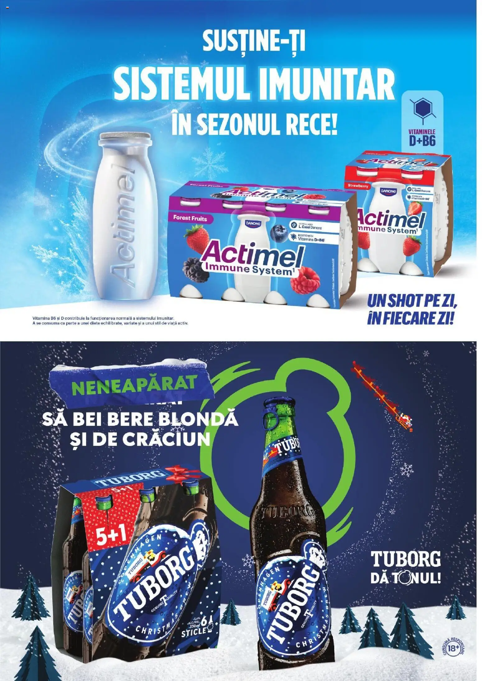 Previzualizarea de cataloage: Mega Image Mega Image Catalog Noiembrie valabil de la 01.11.2026 - Bere, Danone, Actimel