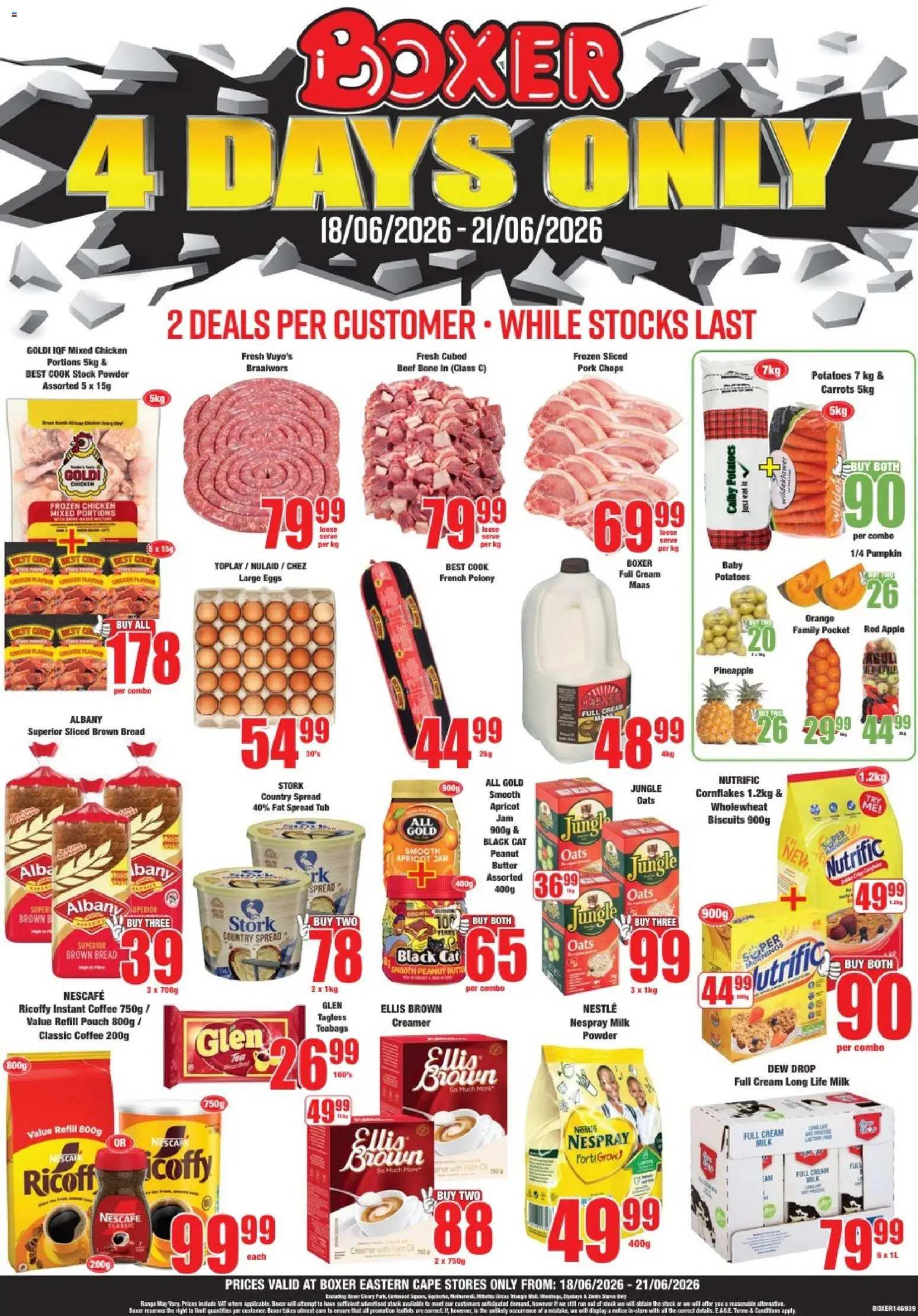 Preview of Boxer flyer valid from 18/06/2026