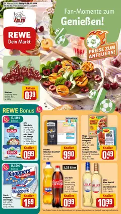 Vorschau von dem Prospekt des Geschäftes Rewe, gültig ab dem 05.07.2026
