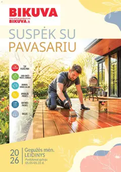 BIKUVA parduotuvės leidinio BIKUVA leidinys galiojančio nuo 2026.05.05 peržiūra