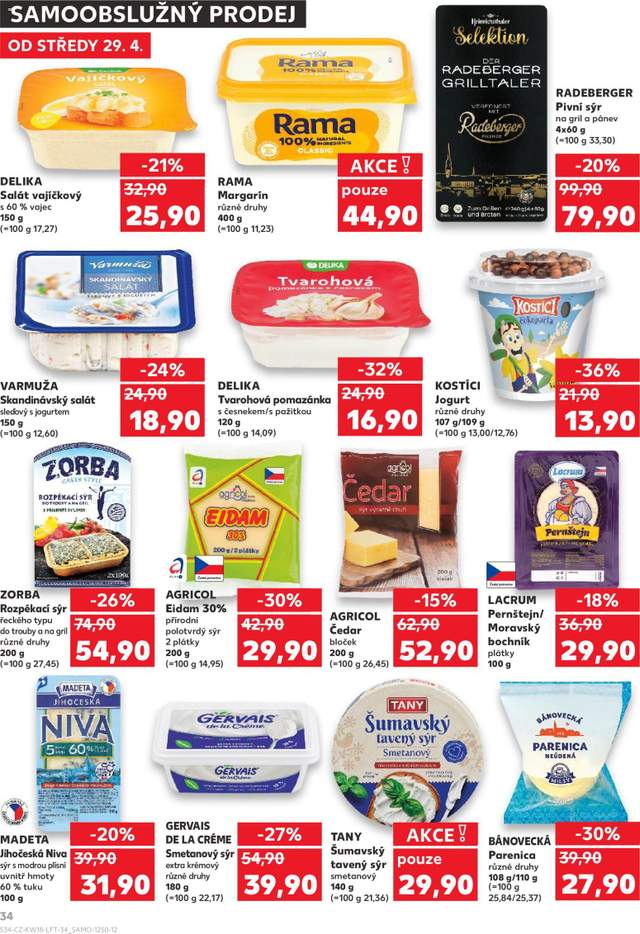 Nový Kaufland leták od 29.04.