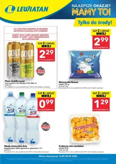Pogląd gazetki "Lewiatan gazetka - W wielopakach taniej" ze sklepu Lewiatan ważnej od 14.05.2026