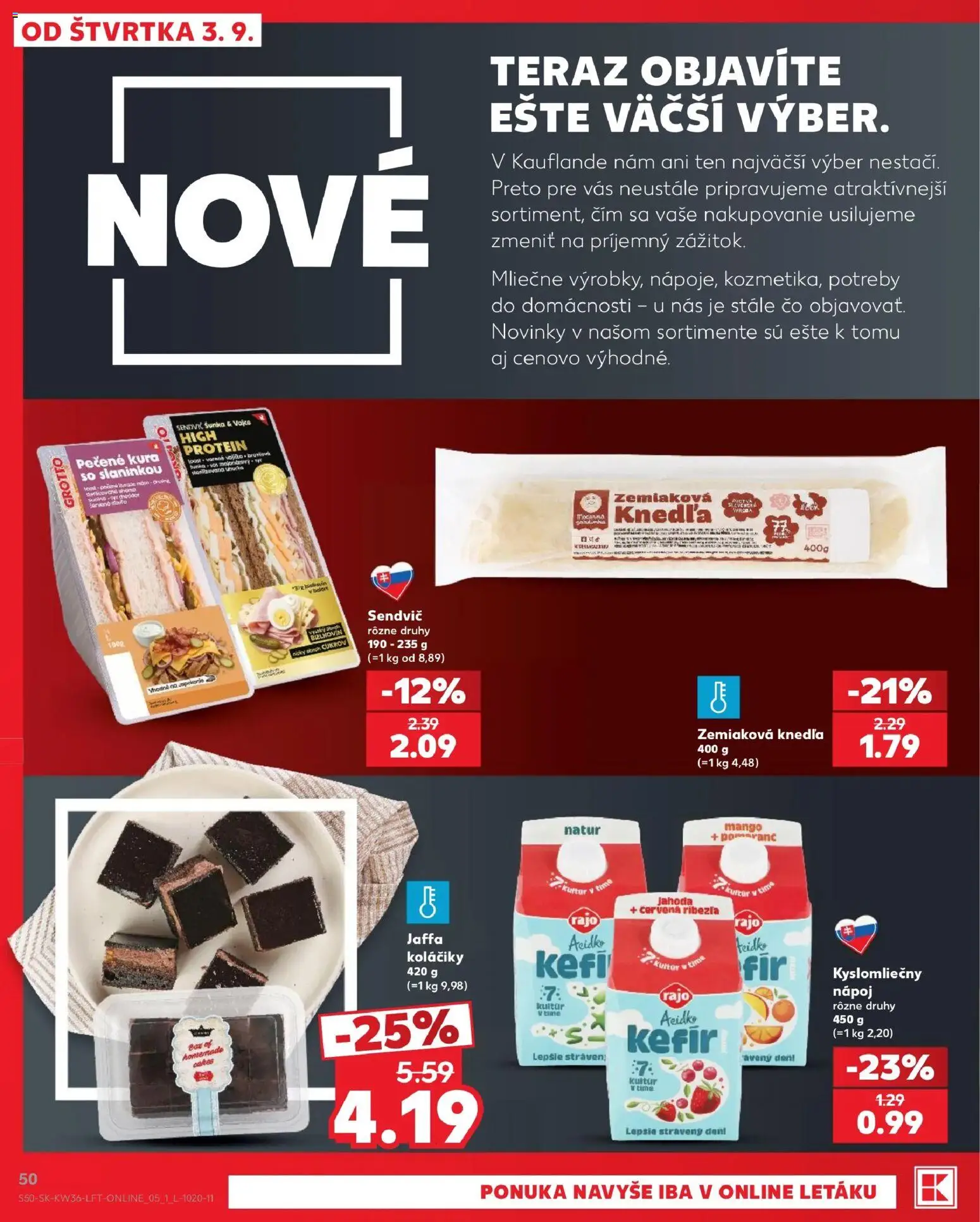 Náhľad Kaufland letáku platného od 03.09.2026