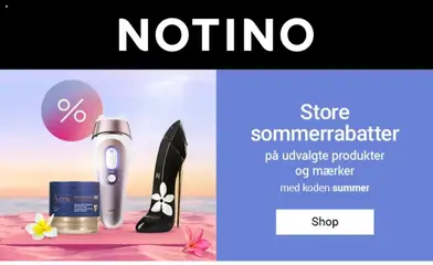 Eksempel på tilbudsavis Notino fra butik Tilbud gyldig fra 03/08/2026