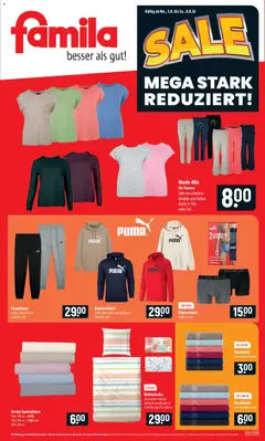 Vorschau von dem Prospekt des Geschäftes Famila, gültig ab dem 03.08.2026