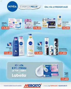 Anteprima dell'opuscolo Mercatò volantino Nivea dal negozio Mercatò valido da 07/05/2026