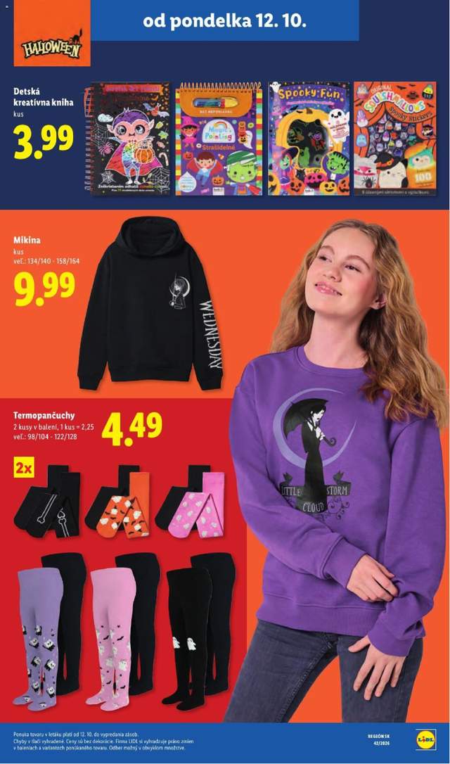 Nový Lidl leták od 12.10.