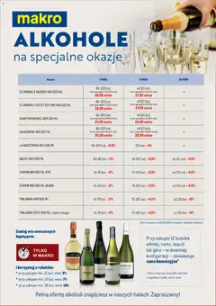 Pogląd gazetki "Makro gazetka - Alkohole na specjalne okazje" ze sklepu Makro ważnej od 17.08.2026