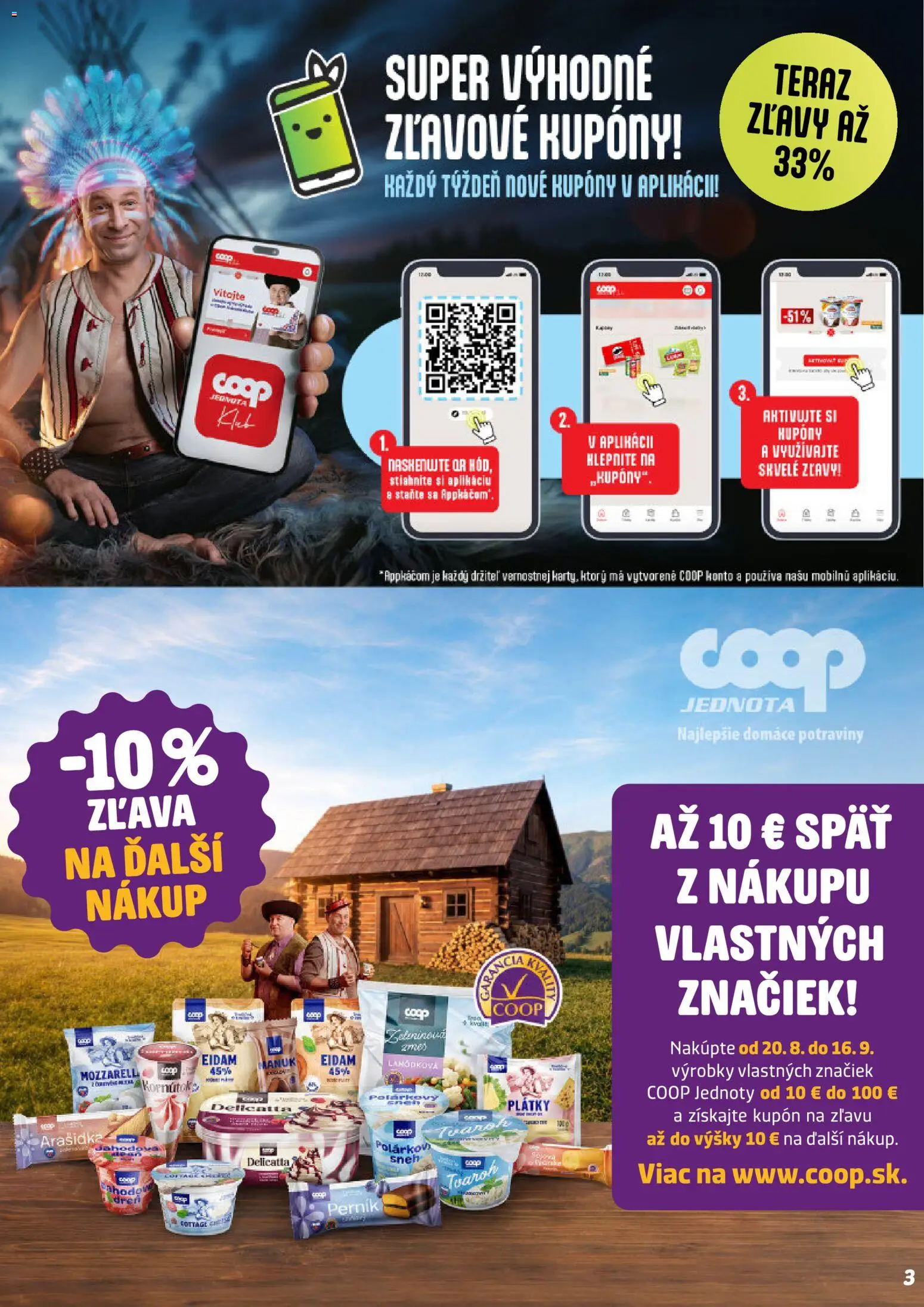 Náhľad COOP Jednota letáku platného od 20.08.2026