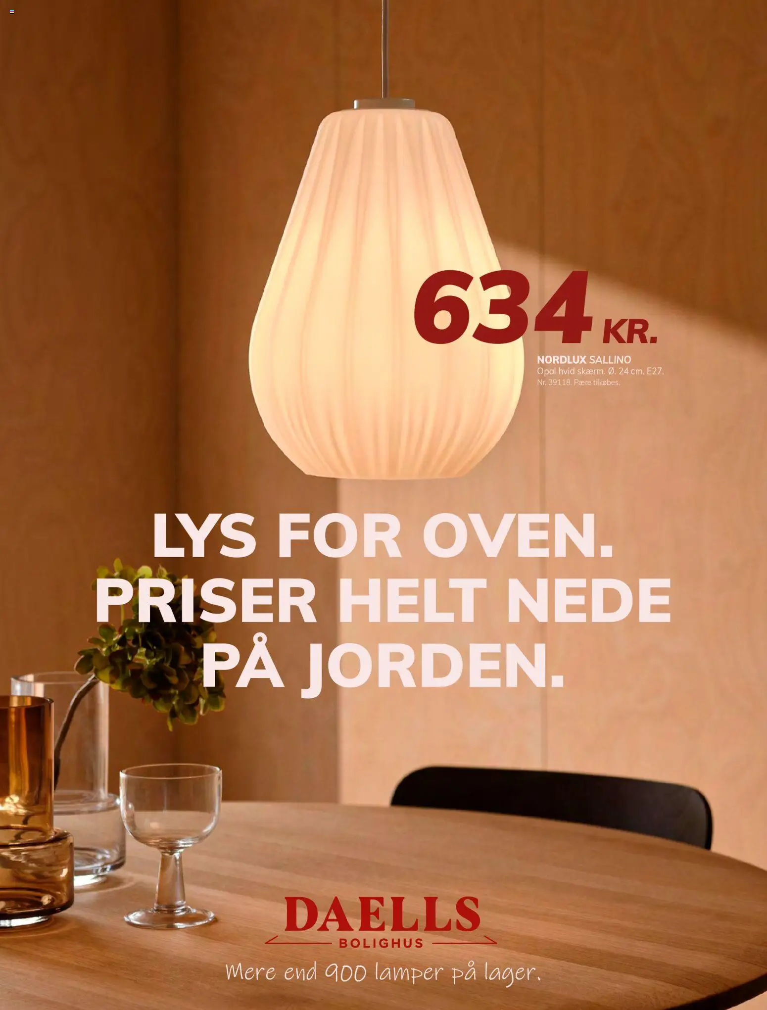 Eksempel på tilbudsavis Daells Bolighus - Lamper 2026 fra butik Daells Bolighus gyldig fra 10/09/2026