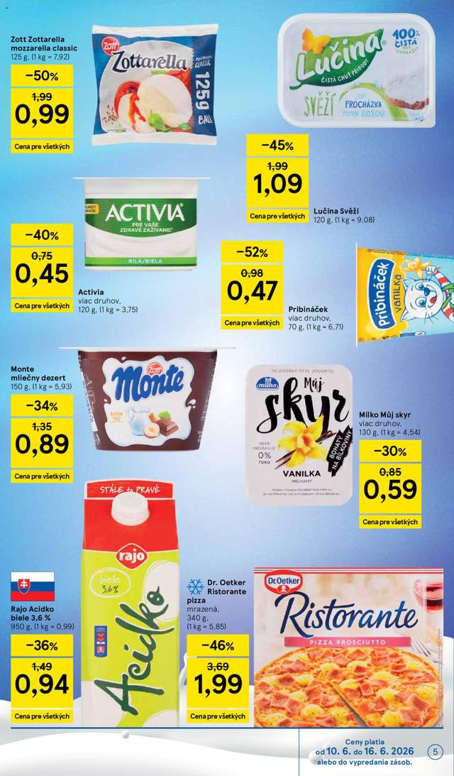 Nový Tesco leták od 10.06.