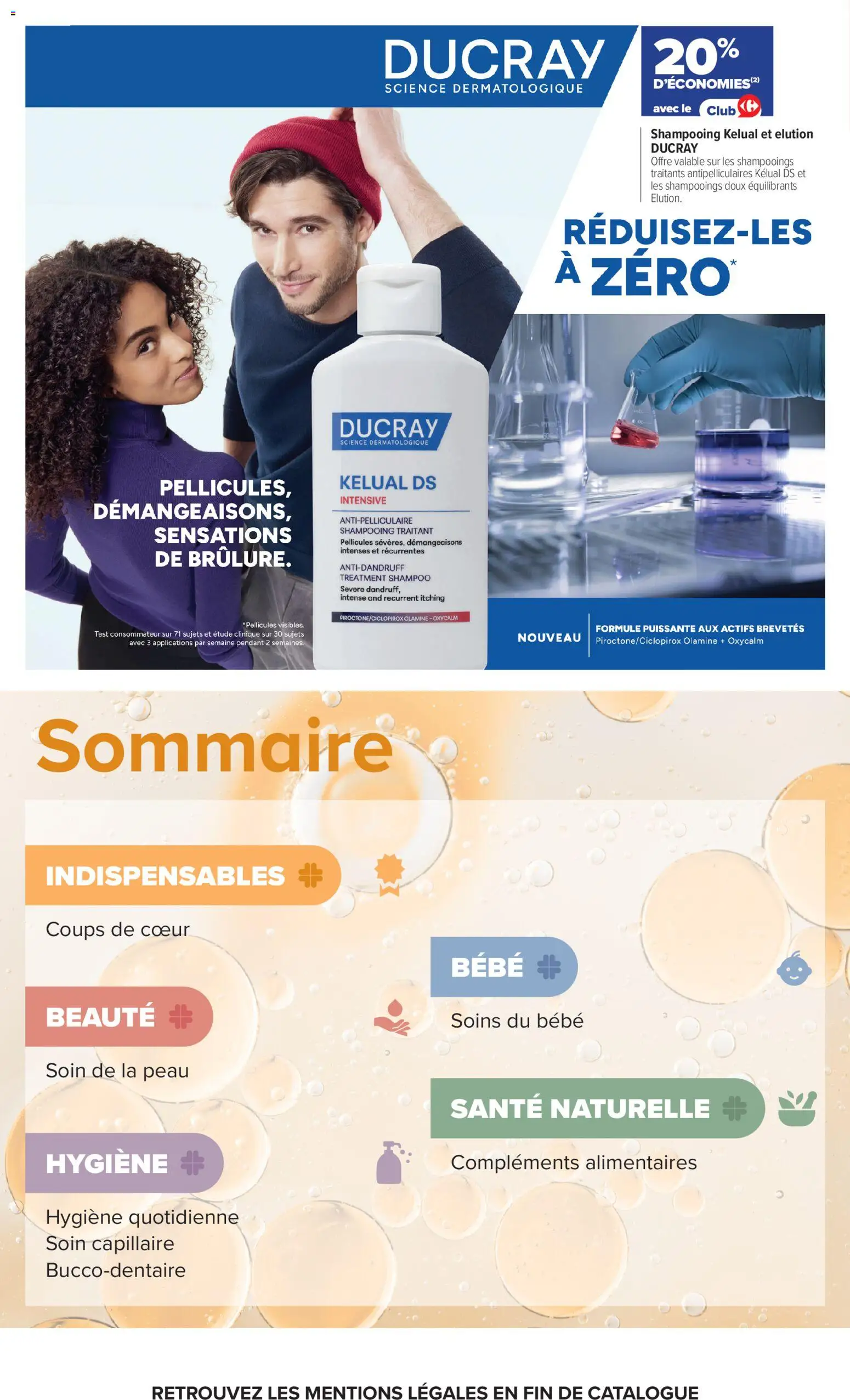 Prévisualisation de Carrefour Parapharmacie, beauté, santé, bein-être du magasin Carrefour formulaire valide 25/08/2026 - Shampooing, Hygiène