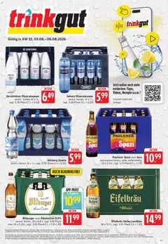 Vorschau von dem Prospekt des Geschäftes Trinkgut, gültig ab dem 03.08.2026