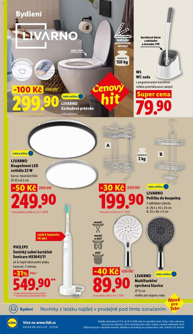 Nový Lidl leták od 13.08.