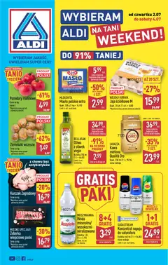 Náhled nabídky: Aldi Polsko Aldi Polsko leták - Artykuły przemysłowe i tekstylia platný od 02.07.2026