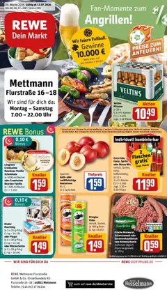 Vorschau von dem Prospekt des Geschäftes Rewe, gültig ab dem 13.07.2026