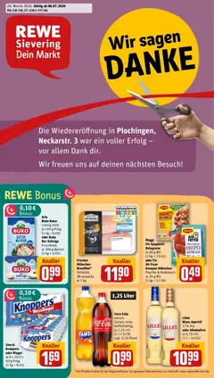 Vorschau von dem Prospekt des Geschäftes Rewe, gültig ab dem 05.07.2026