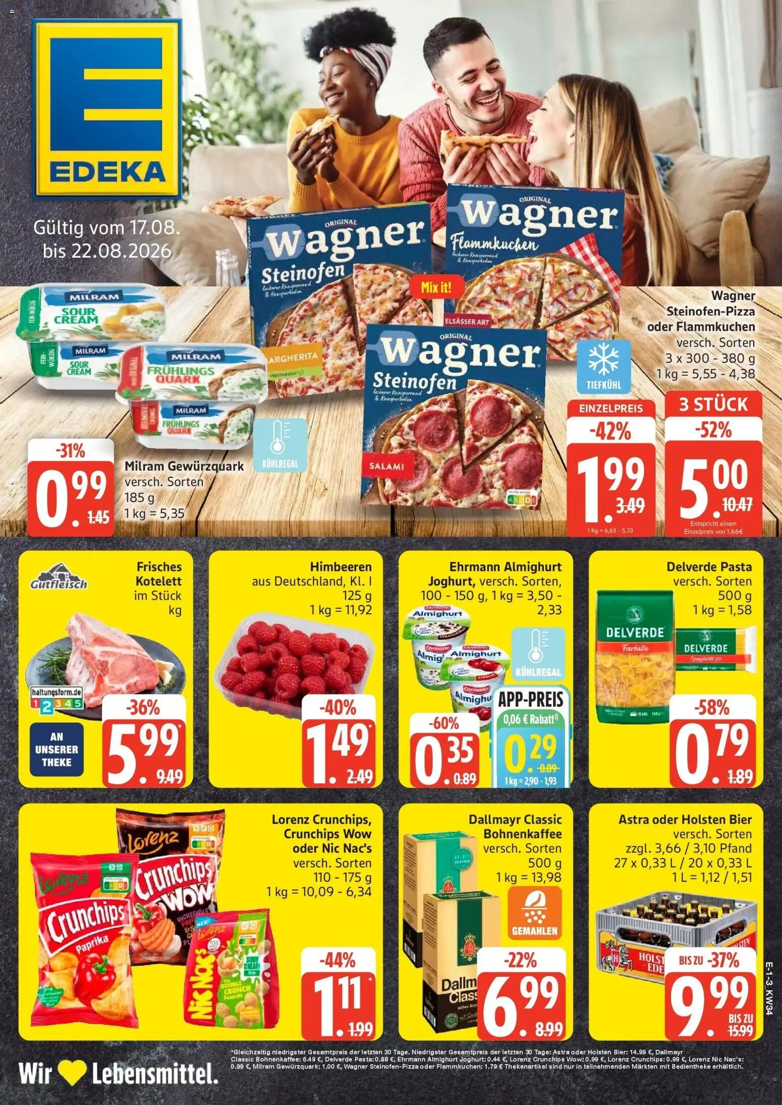 Vorschau von dem Prospekt des Geschäftes Edeka, gültig ab dem 17.08.2026