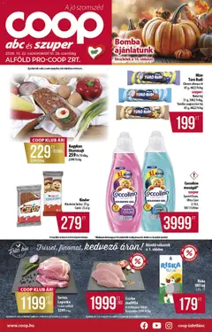 COOP - COOP - Abc & szuper / Alföld Pro-Coop Zrt. megtekintése, amely érvényes 2026.10.22.-től