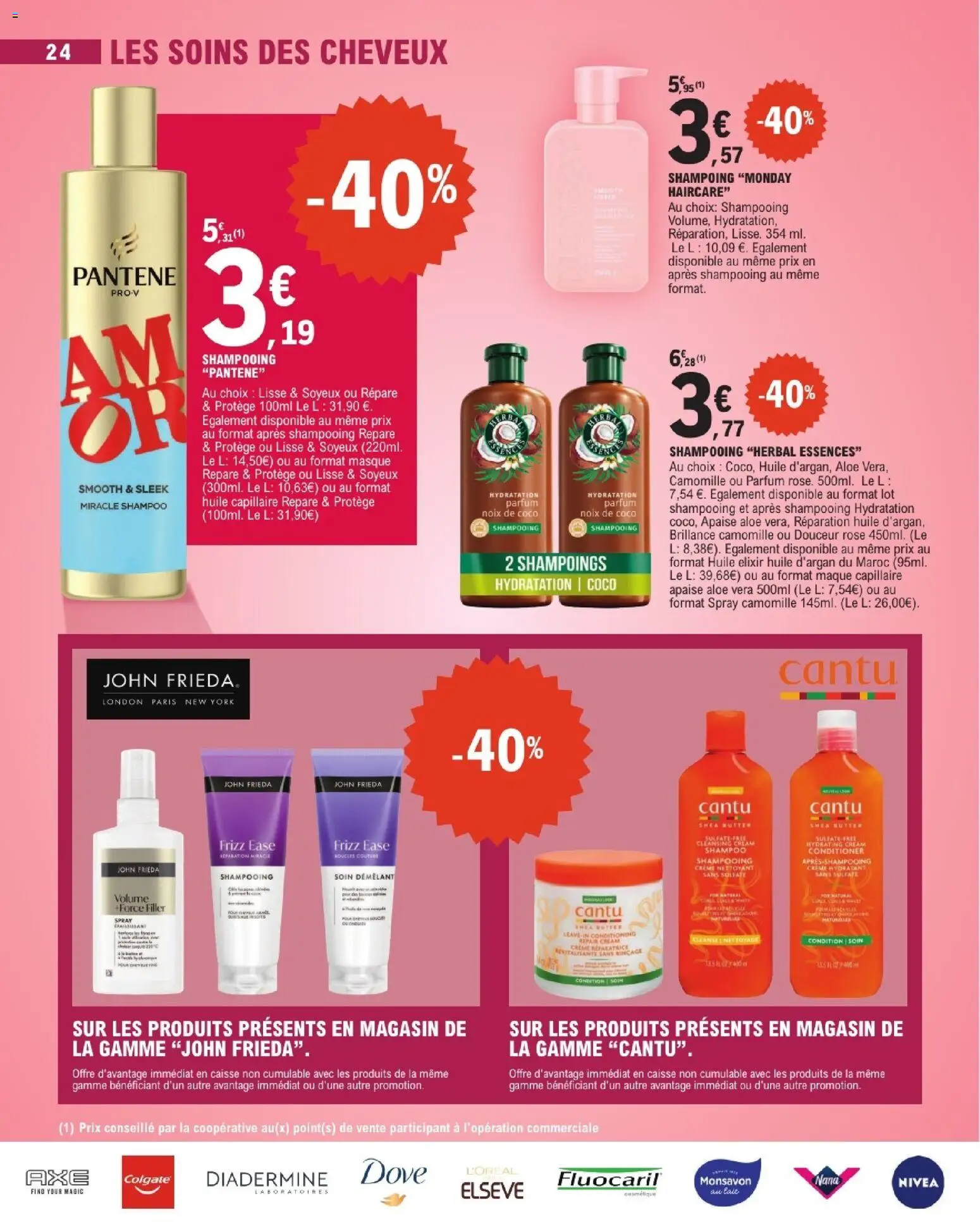 Prévisualisation de E.Leclerc Beaute automne du magasin E.Leclerc formulaire valide 01/09/2026 - Coco, Parfum, Aloe vera, Shampoing, Noix, Noix de coco, Shampooing, Huile d’argan