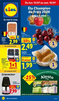 Voorbeeld van Folder week 29 van winkel Lidl geldig vanaf 13/07/2026