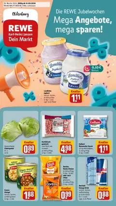 Vorschau von dem Prospekt des Geschäftes Rewe, gültig ab dem 21.09.2026
