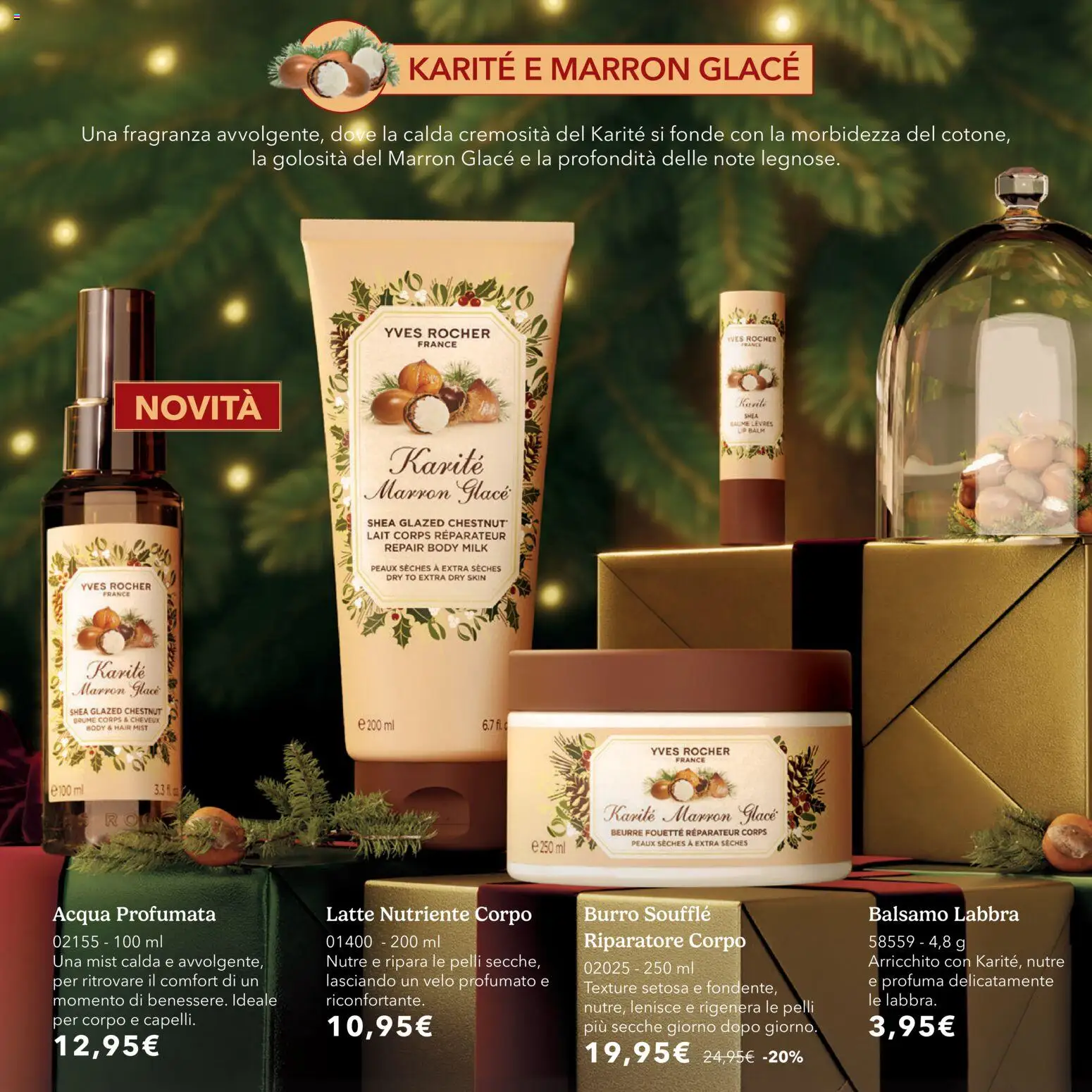 Anteprima dell'opuscolo Yves Rocher catalogo L'atelier Dei Desideri dal negozio Yves Rocher valido da 20/10/2026 - Acqua, Latte, Burro, Balsamo, Fragranza