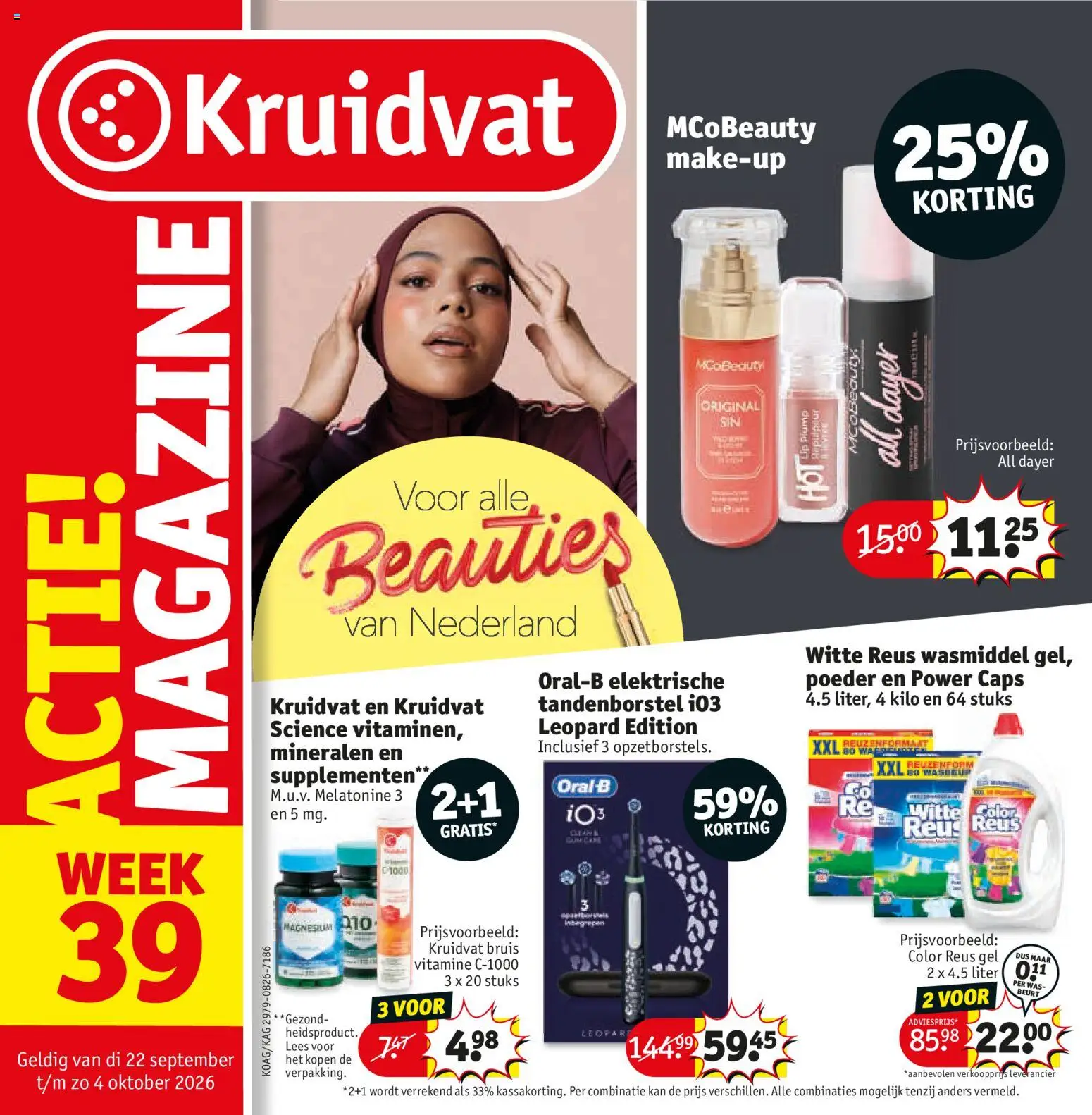 Voorbeeld van Kruidvat folder van winkel Kruidvat geldig vanaf 21-09-2026
