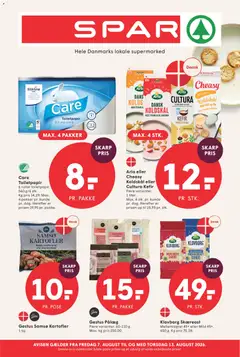 Eksempel på tilbudsavis Spar - Tilbudsavis uge 33 fra butik Spar gyldig fra 07/08/2026