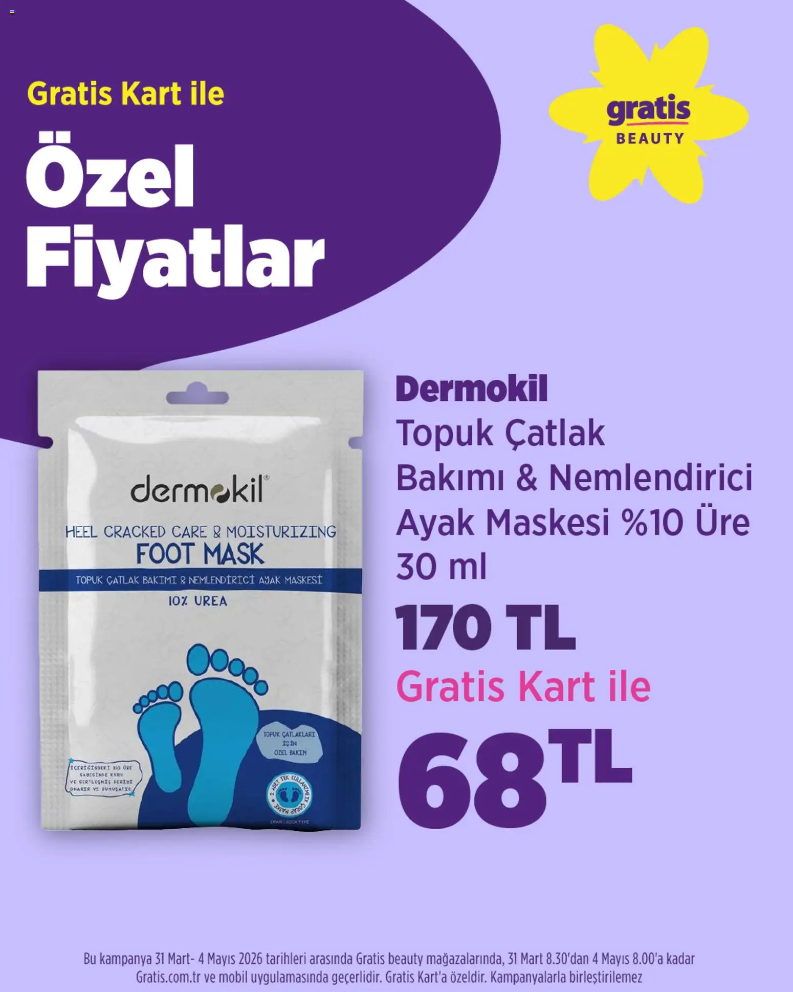 Gratis Gratis - Özel Fiyatlar 31.03.2026 - Broşürünün önizlemesi