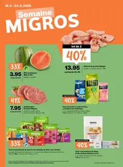 Vorschau des Merkblatts Migros aktionen IT vom Shop Migros gültig von 18.06.2026 bis 24.06.2026
